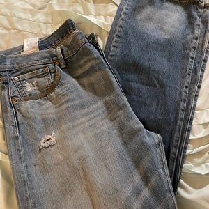 Levi's Blue Relaxed Fit Jeans 40x34